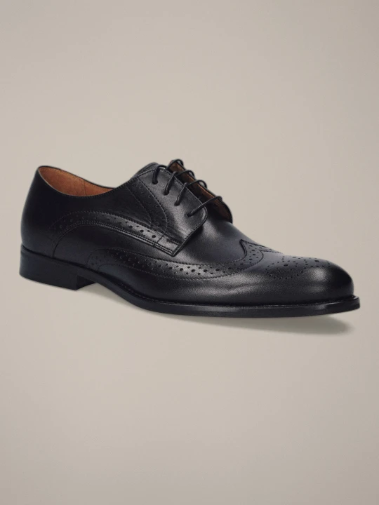 Zdjęcie produktu Buty Brogsy Bowery Czarne Lancerto