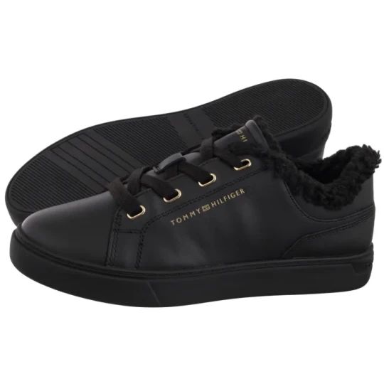 Zdjęcie produktu Buty Casual Cupsole Sneaker WL Black FW0FW08824 BDS (TH1386-a) Tommy Hilfiger