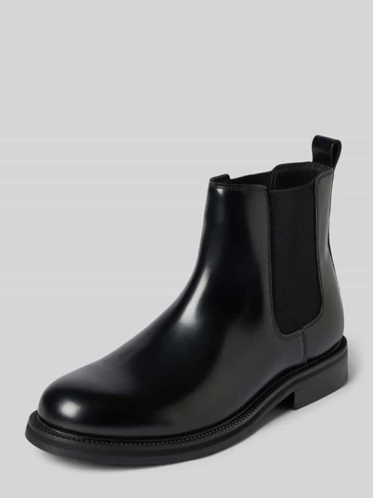 Zdjęcie produktu Buty chelsea z czystej skóry bydlęcej model 'BOBBY' Selected Czarny
