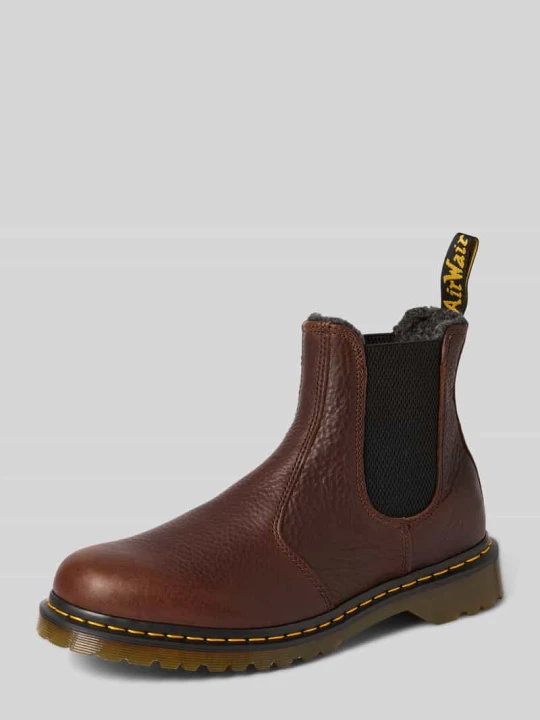 Zdjęcie produktu Buty chelsea z elastyczną wstawką Dr. Martens Ciemnobrązowy