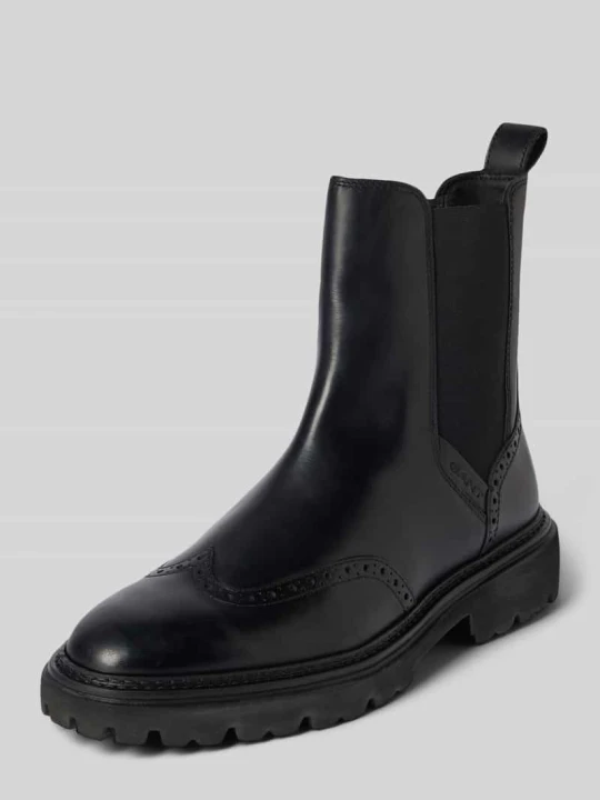 Zdjęcie produktu Buty chelsea z elastyczną wstawką model ‘Ivyhill’ Gant Czarny