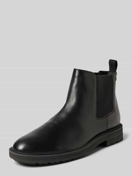 Zdjęcie produktu Buty chelsea z elastyczną wstawką model ‘WHOSKINS’ Jack&Jones Czarny