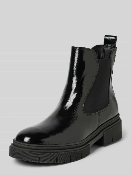Zdjęcie produktu Buty chelsea z elastyczną wstawką Tamaris Czarny