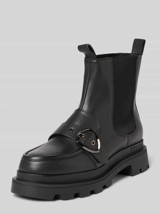 Zdjęcie produktu Buty chelsea z elastycznymi wstawkami Model 'KIMMEL11' Blauer Usa Czarny