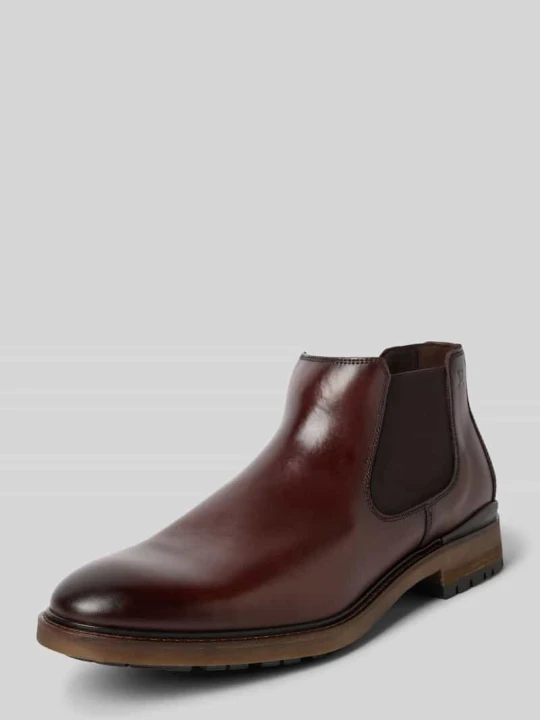 Zdjęcie produktu Buty chelsea z elastycznymi wstawkami model ‘VIBE’ Lloyd Ciemnobrązowy