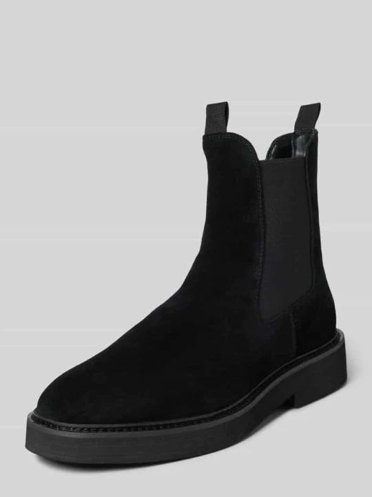 Zdjęcie produktu Buty chelsea z fakturowaną podeszwą model ‘BRANTLEY’ Steve Madden Czarny