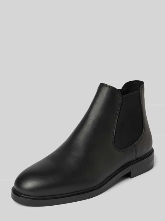 Zdjęcie produktu Buty chelsea z naturalnej skóry bydlęcej model ‘BLAKE’ Selected Homme Czarny