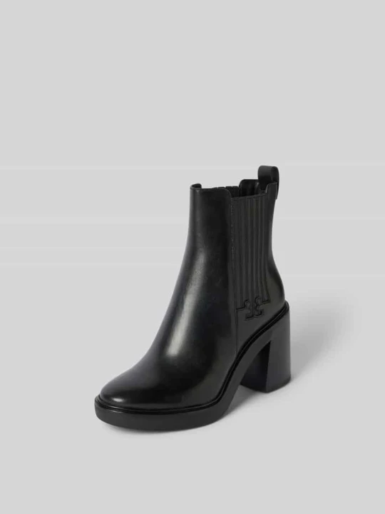 Zdjęcie produktu Buty chelsea z naturalnej skóry Tory Burch Czarny