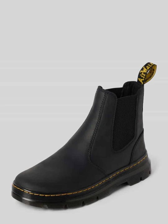 Zdjęcie produktu Buty chelsea z naturalnej skóry z ozdobnym szwem Dr. Martens Czarny