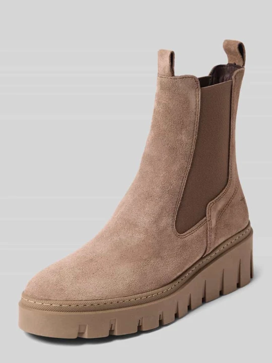 Zdjęcie produktu Buty chelsea z naturalnej skóry ze skóry bydlęcej Tamaris