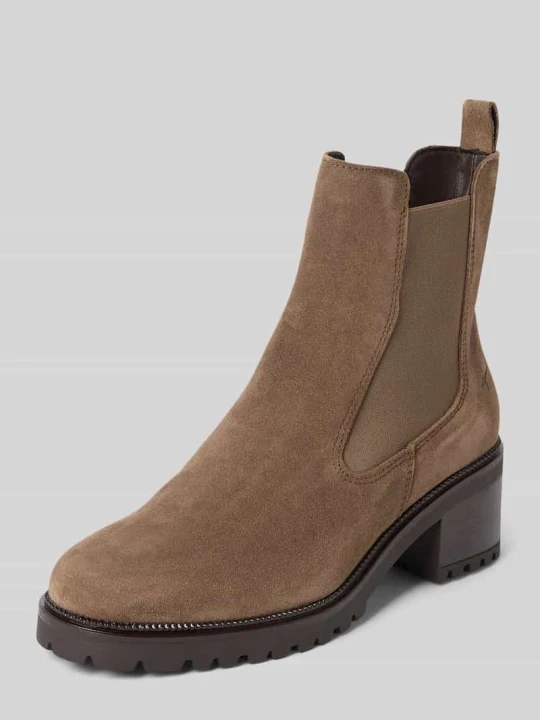 Zdjęcie produktu Buty chelsea z naturalnej skóry ze skóry bydlęcej Tamaris