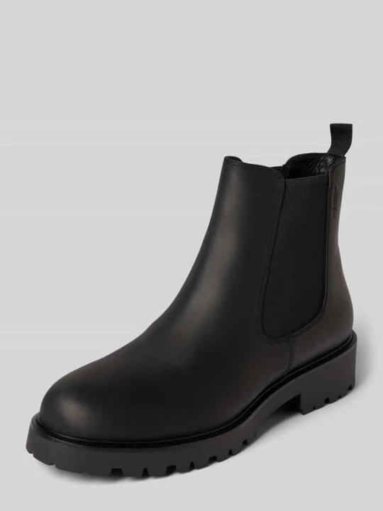 Zdjęcie produktu Buty chelsea ze skóry bydlęcej welurowej model ‘KENOVA’ Vagabond Czarny