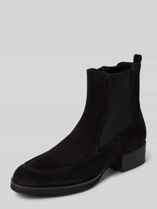 Zdjęcie produktu Buty chelsea ze skóry naturalnej model ‘Velour’ HÖGL Czarny