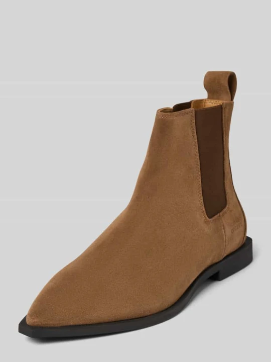 Zdjęcie produktu Buty chelsea ze skóry z elastycznymi wstawkami model ‘CPH410’ Copenhagen Camel