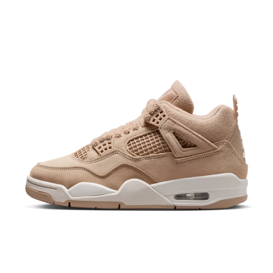 Zdjęcie produktu Buty damskie Air Jordan 4 Retro „Pale Ivory and Tough Red” - Brązowy