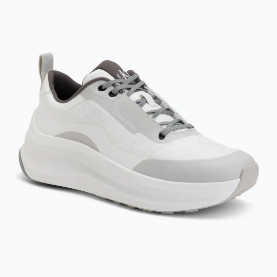 Zdjęcie produktu Buty damskie Calvin Klein Chunky Runner Laceup Mix Aop white / granite road / granite gray