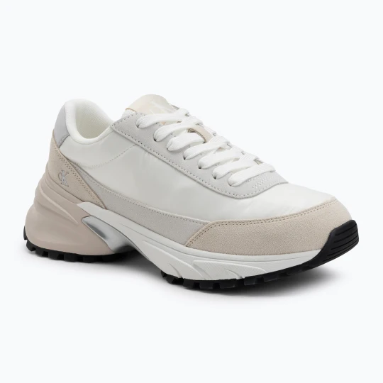Zdjęcie produktu Buty damskie Calvin Klein Hike Runner Mg Nylon Perl bright white / silver creamy