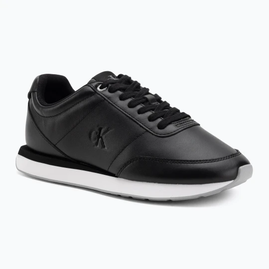 Zdjęcie produktu Buty damskie Calvin Klein YW0YW01942 Retro Runner Lace Up Leather MG black / formal gray