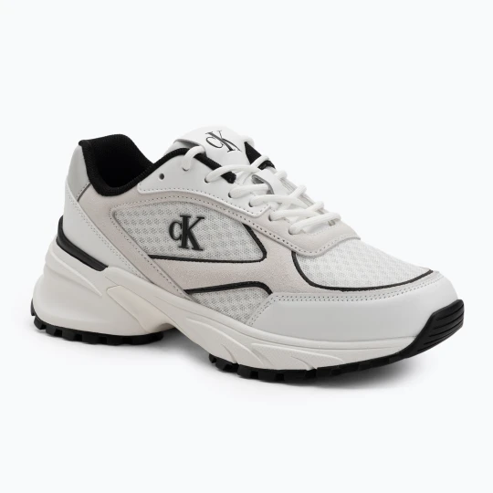 Zdjęcie produktu Buty damskie Calvin Klein YW0YW02009 Hike Runner Mesh Mix MET MG bright white / black