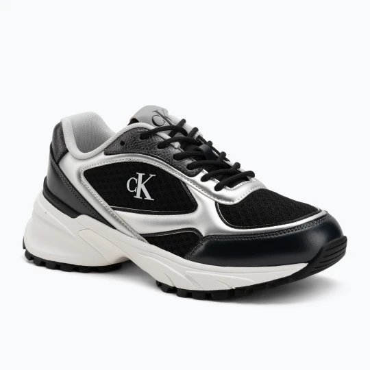 Zdjęcie produktu Buty damskie Calvin Klein YW0YW02063 Hike Runner Lace Up Mesh Mix black / silver