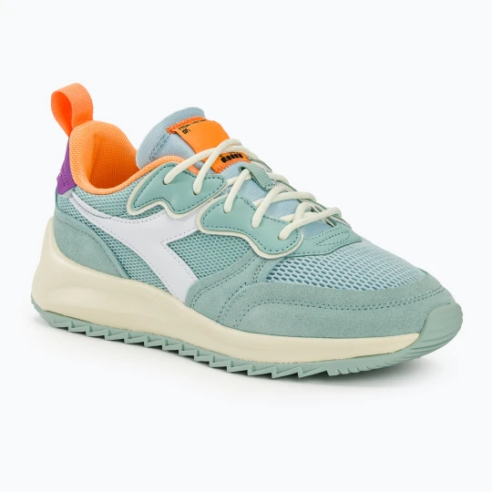 Zdjęcie produktu Buty damskie Diadora Jolly Suede Mesh azz ghiaccio artic / bco sospiro Zielony
