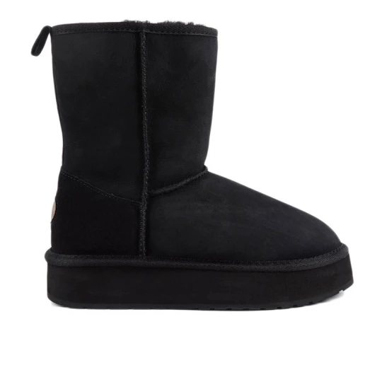 Zdjęcie produktu Buty damskie Emu Australia Stinger Lo Flatform W13190BLAK - czarne