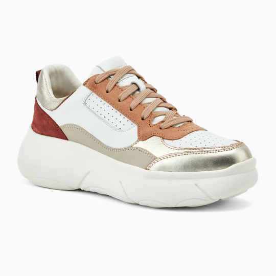 Zdjęcie produktu Buty damskie Geox Nebula™ 2.0 X whire / light gold Biały