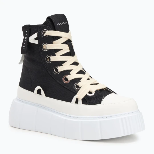 Zdjęcie produktu Buty damskie INUIKII Matilda Canvas High black