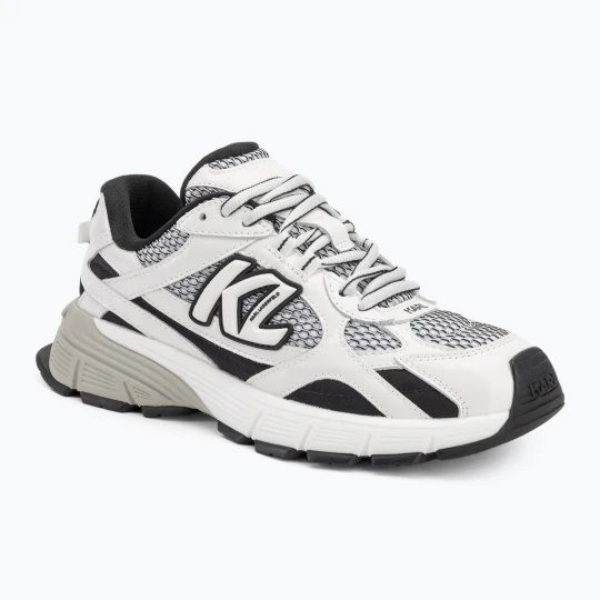 Zdjęcie produktu Buty damskie KARL LAGERFELD Orion Sidetrim black leather / textile w / white