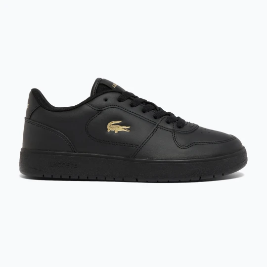 Zdjęcie produktu Buty damskie Lacoste Court Ace Leather black / gold