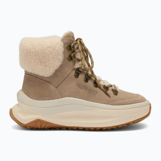 Zdjęcie produktu Buty damskie Moon Boot Moon247 City Shearling Mid sand Beżowy