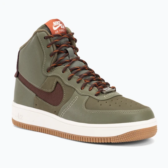Zdjęcie produktu Buty damskie Nike Air Force 1 Sculpt Wild medium olive / earth phantom gum / medium brown Zielony