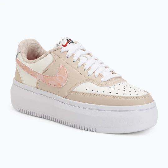 Zdjęcie produktu Buty damskie Nike Court Vision Alta sail / white / sanddrift / arctic orange Beżowy