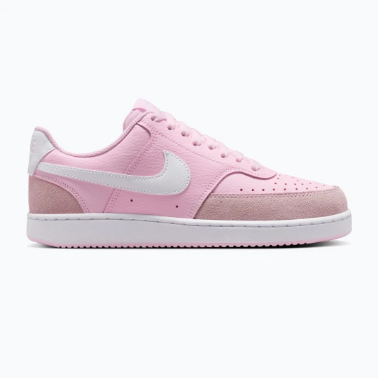 Zdjęcie produktu Buty damskie Nike Court Vision Low Suede pink foam / white