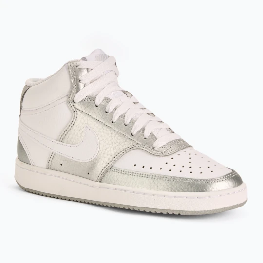 Zdjęcie produktu Buty damskie Nike Court Vision Mid grey / silver / white Beżowy