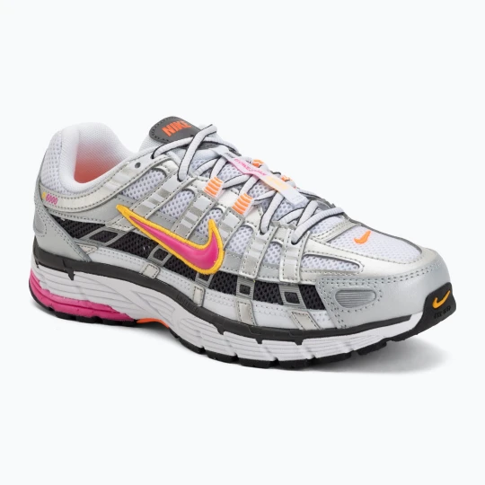 Zdjęcie produktu Buty damskie Nike P-6000 white / metallic platinum / laser fuchsia