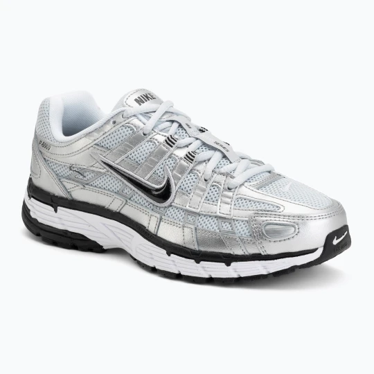 Zdjęcie produktu Buty damskie Nike P-6000 white/metallic silver/black