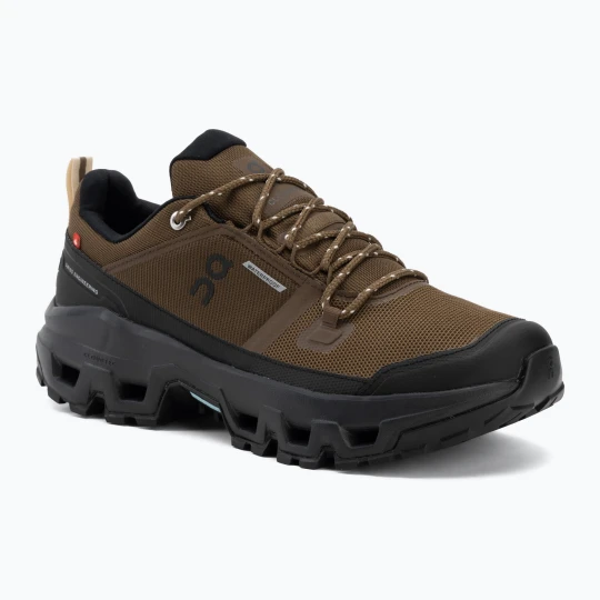 Zdjęcie produktu Buty męskie On Cloudrock Low Waterproof earth / black Brązowy