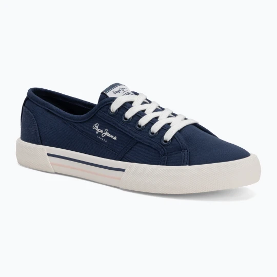 Zdjęcie produktu Buty damskie Pepe Jeans Brady Basic midnight blue Granatowy