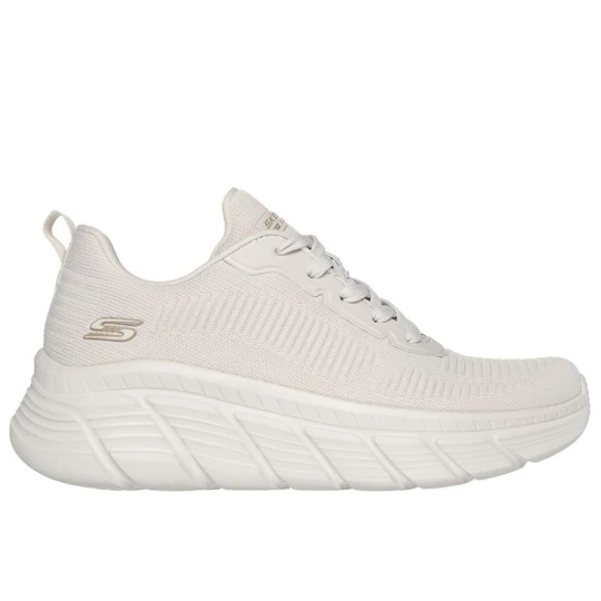 Zdjęcie produktu Buty damskie Skechers Bobs Sport B Flex Hi Flying Hi 117385OFWT - białe