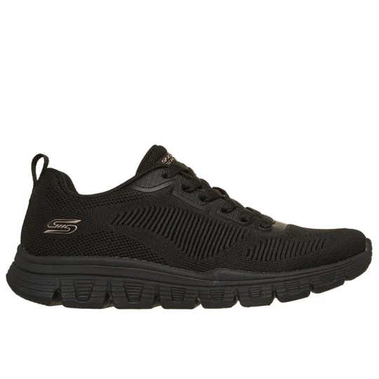 Zdjęcie produktu Buty damskie Skechers Bobs Sport B Light 117700BBK - czarne