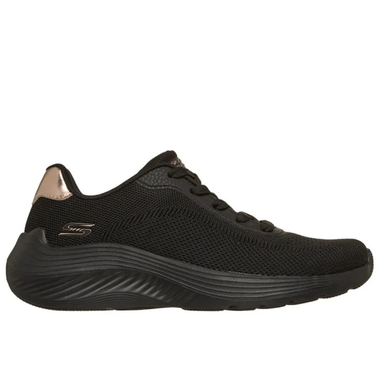 Zdjęcie produktu Buty damskie Skechers Bobs Sport Squad Waves Current Look 117679BBK - czarne
