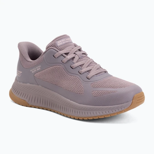 Zdjęcie produktu Buty damskie SKECHERS Bobs Squad 4 Staple Look purple Fioletowy