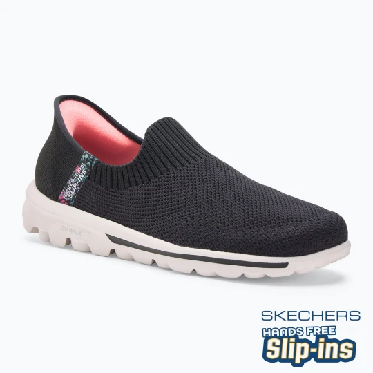 Zdjęcie produktu Buty damskie SKECHERS Go Walk Travel Tahiti Sunset black