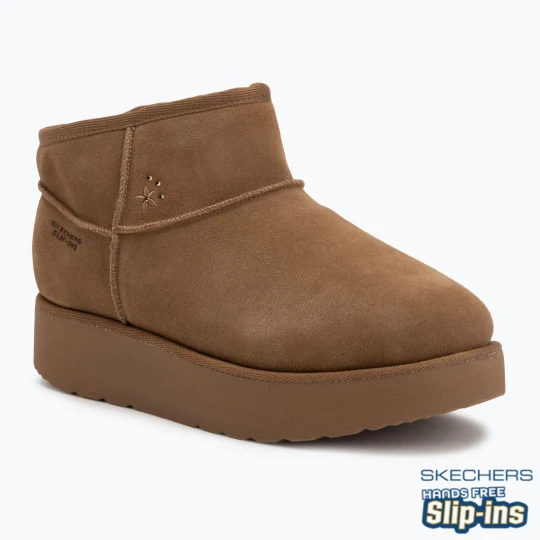 Zdjęcie produktu Buty damskie SKECHERS Keep Cozy chestnut Brązowy