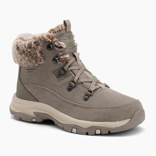 Zdjęcie produktu Buty damskie SKECHERS Trego Snow Worries mushroom Brązowy