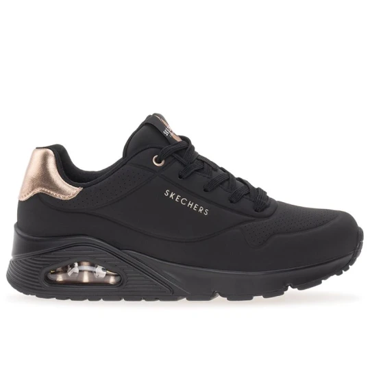 Zdjęcie produktu Buty damskie Skechers Uno Golden Air 177094BBK - czarne