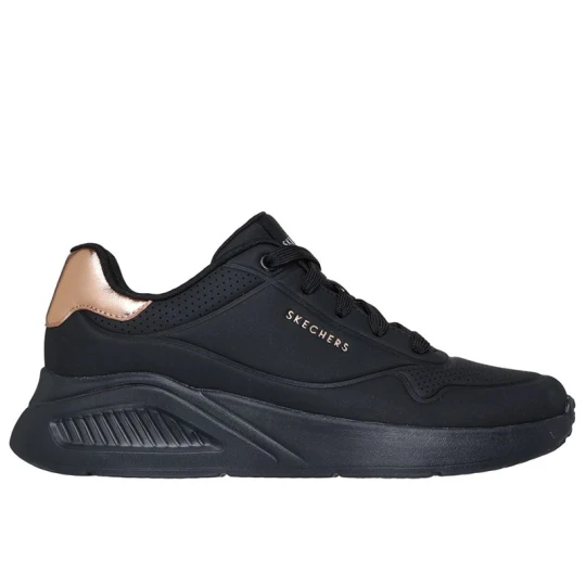 Zdjęcie produktu Buty damskie Skechers Uno Lite Shimmer Along 177291BBK - czarne