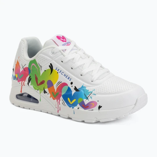 Zdjęcie produktu Buty damskie SKECHERS Uno Open Your Heart white