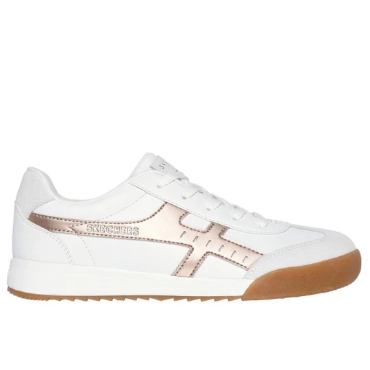 Zdjęcie produktu Buty damskie Skechers Zinger Metallic Roads 177500WTRG - białe